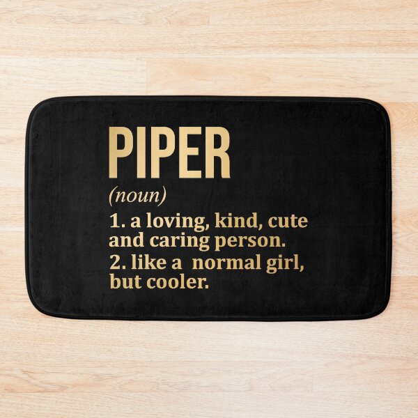 Item preview, Piper Name Definition in Gold designed and sold by XCIV.