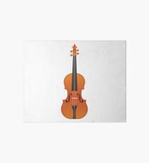 Violin Brown Color Art Board
