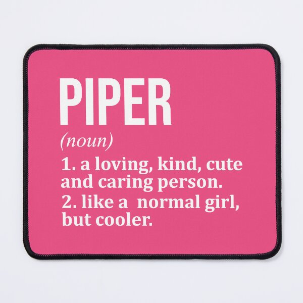 Item preview, Piper Name Definition for Women designed and sold by XCIV.