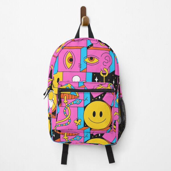 Item preview, Smiley Funky Graphic |  designed and sold by savasanaqueen.