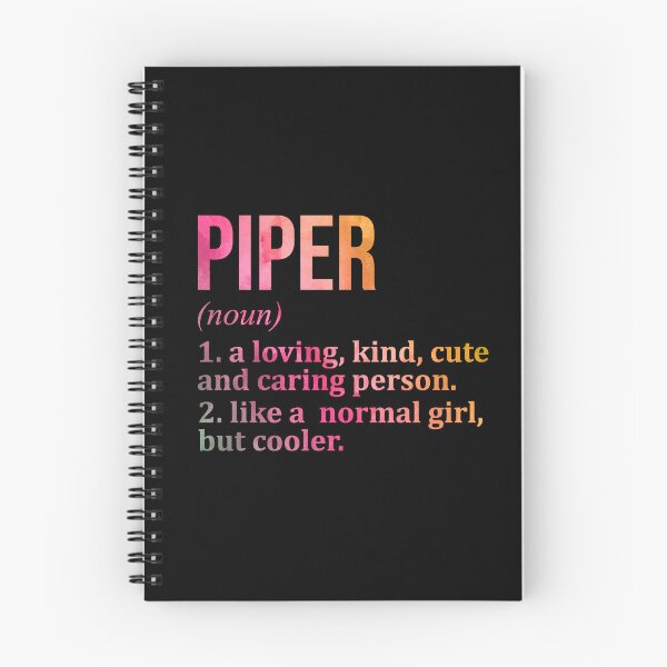 Item preview, Piper Name Definition in Watercolor designed and sold by XCIV.