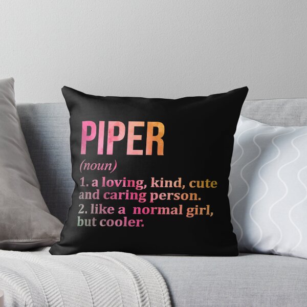 Item preview, Piper Name Definition in Watercolor designed and sold by XCIV.