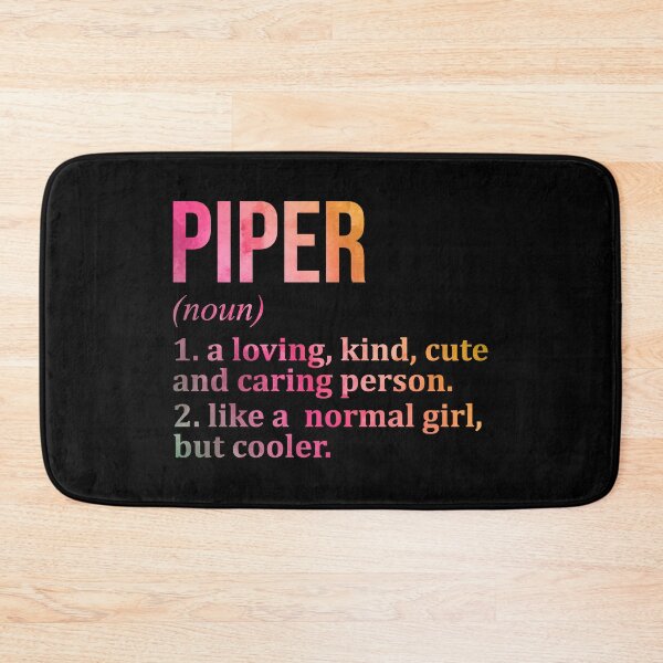 Item preview, Piper Name Definition in Watercolor designed and sold by XCIV.