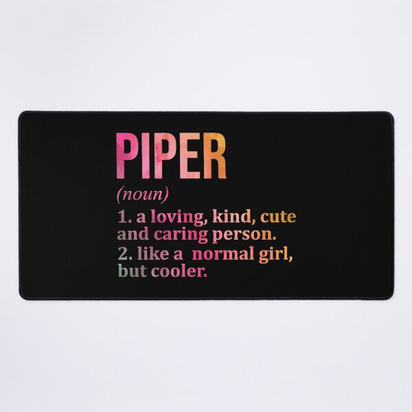 Item preview, Piper Name Definition in Watercolor designed and sold by XCIV.