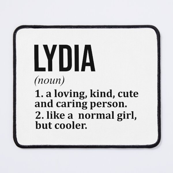 Item preview, Lydia Name Definition designed and sold by XCIV.