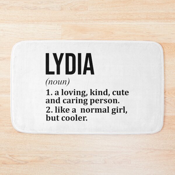 Item preview, Lydia Name Definition designed and sold by XCIV.