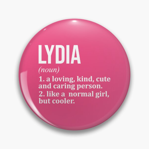 Item preview, Lydia Name Definition for Women designed and sold by XCIV.