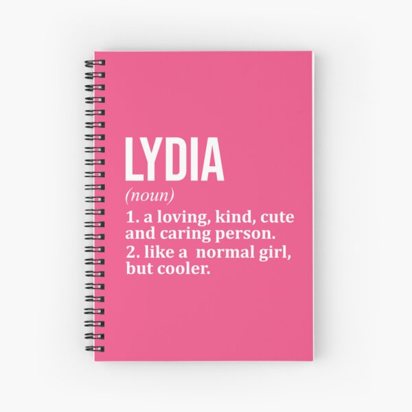 Artikel-Vorschau von Lydia-Namensdefinition für Frauen, designt und verkauft von XCIV.