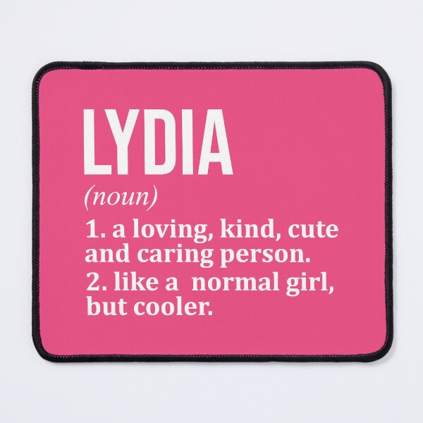 Item preview, Lydia Name Definition for Women designed and sold by XCIV.
