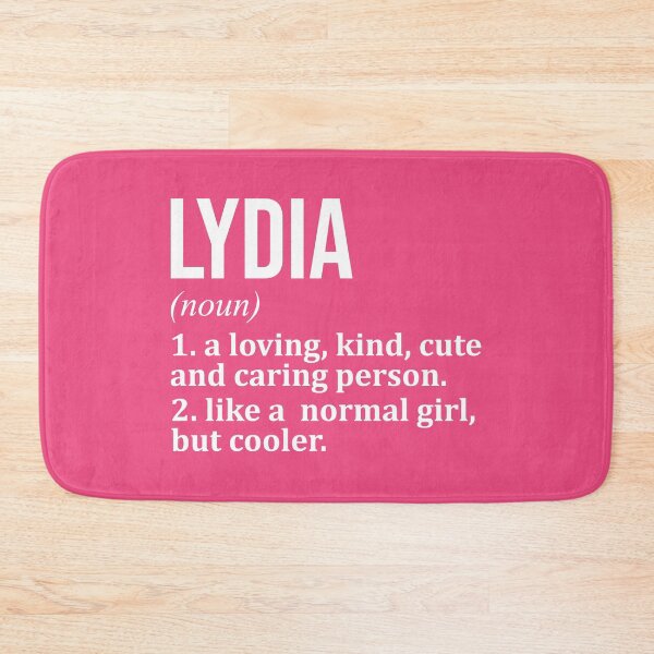 Item preview, Lydia Name Definition for Women designed and sold by XCIV.