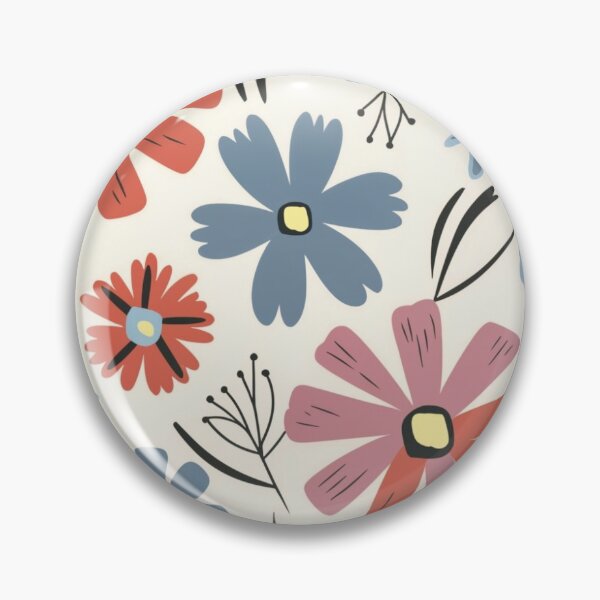 Item preview, Light Summer pattern, skin-tone matching, personal color analysis, PCA, floral print designed and sold by look4seasons.