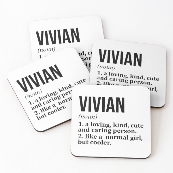 Item preview, Vivian Name Definition designed and sold by XCIV.