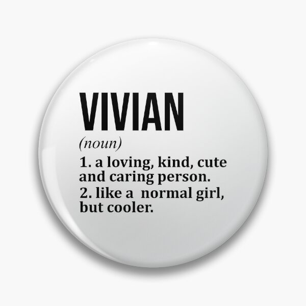 Item preview, Vivian Name Definition designed and sold by XCIV.