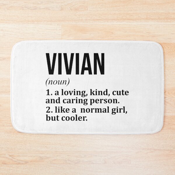 Item preview, Vivian Name Definition designed and sold by XCIV.