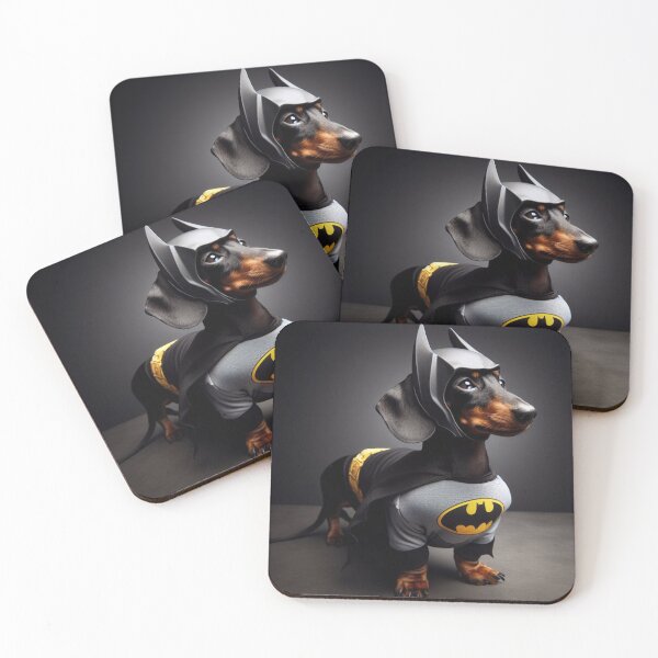 Item preview, Dachshund BatDog the Superhero #7 designed and sold by AIrtisticPrints.