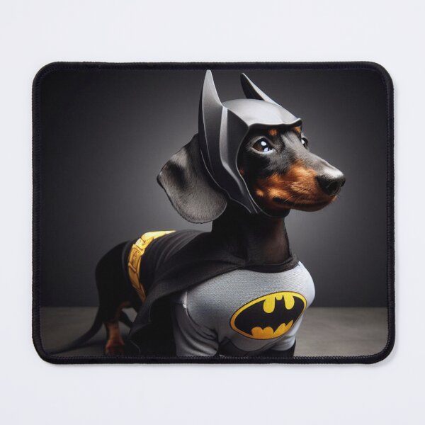 Item preview, Dachshund BatDog the Superhero #7 designed and sold by AIrtisticPrints.