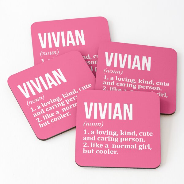 Item preview, Vivian Name Definition for Women designed and sold by XCIV.
