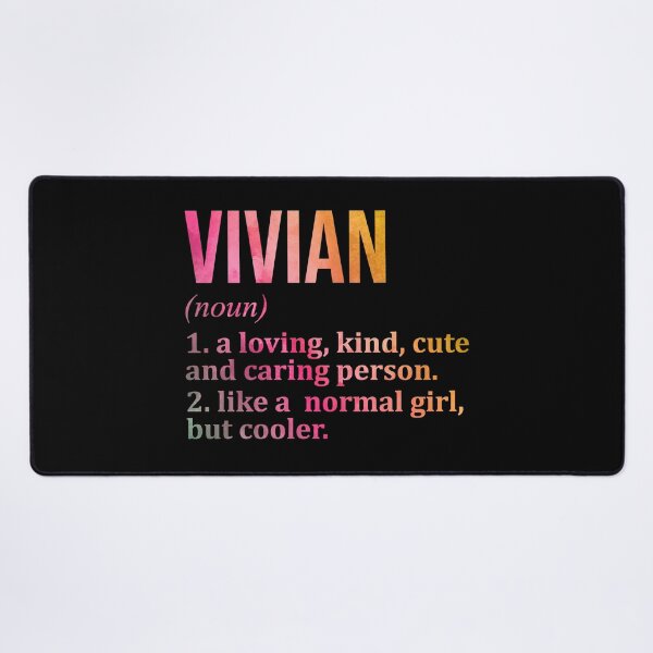 Item preview, Vivian Name Definition in Watercolor designed and sold by XCIV.