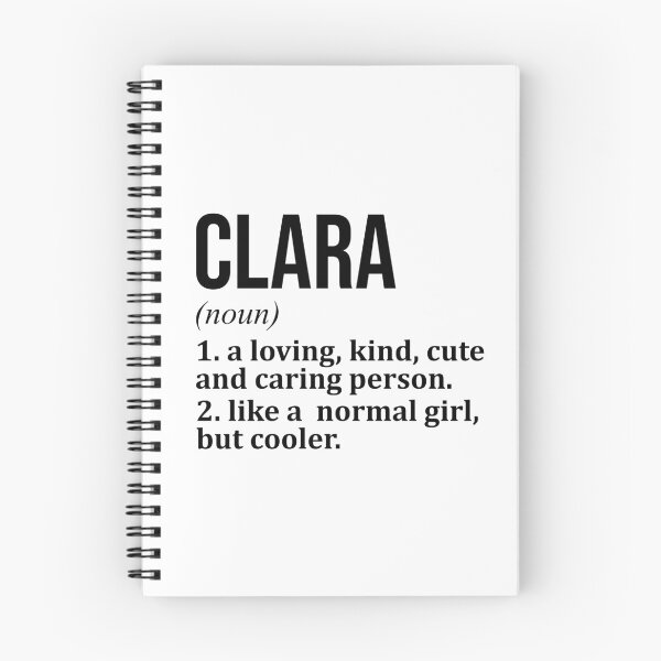 Item preview, Clara Name Definition designed and sold by XCIV.