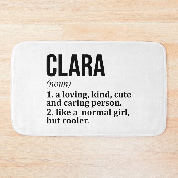 Item preview, Clara Name Definition designed and sold by XCIV.