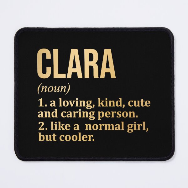 Item preview, Clara Name Definition in Gold designed and sold by XCIV.