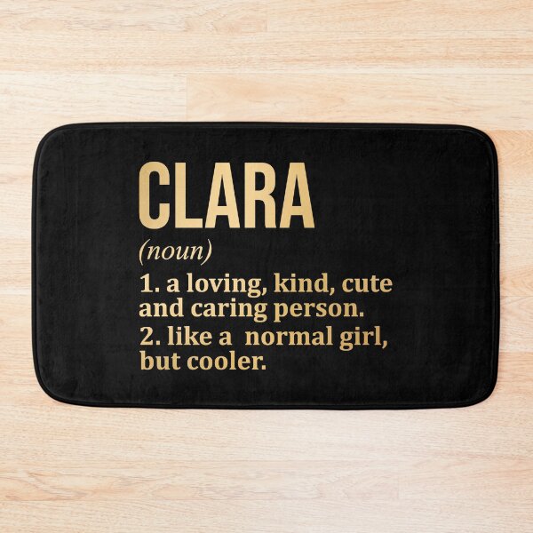 Item preview, Clara Name Definition in Gold designed and sold by XCIV.