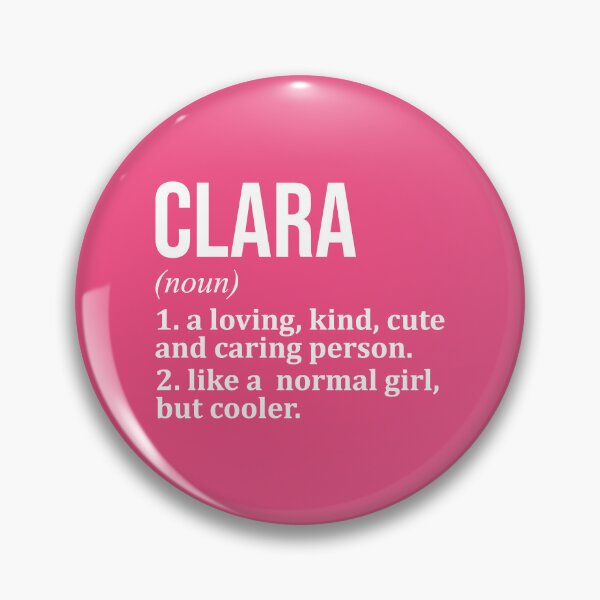 Item preview, Clara Name Definition for Women designed and sold by XCIV.