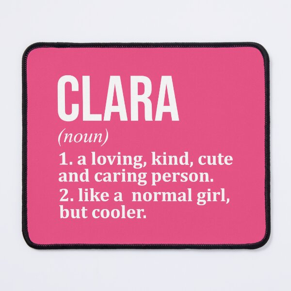 Item preview, Clara Name Definition for Women designed and sold by XCIV.