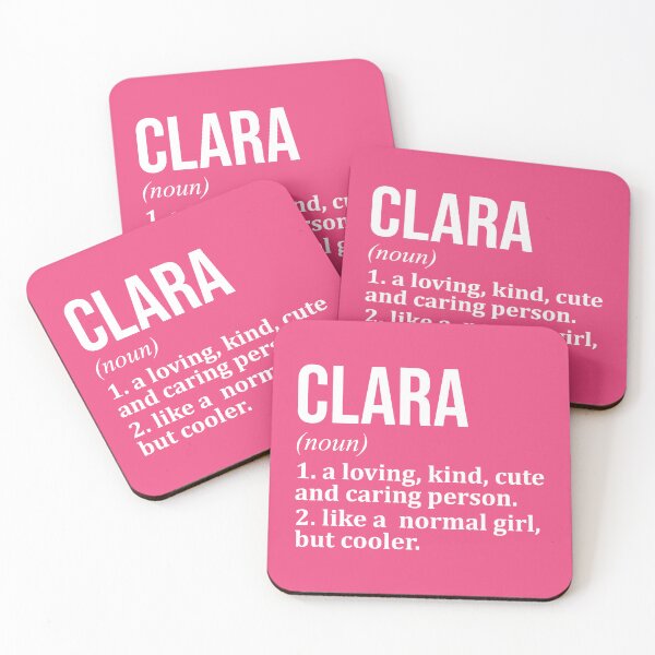 Item preview, Clara Name Definition for Women designed and sold by XCIV.