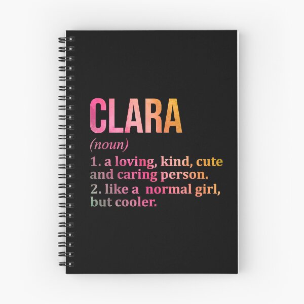 Item preview, Clara Name Definition in Watercolor designed and sold by XCIV.