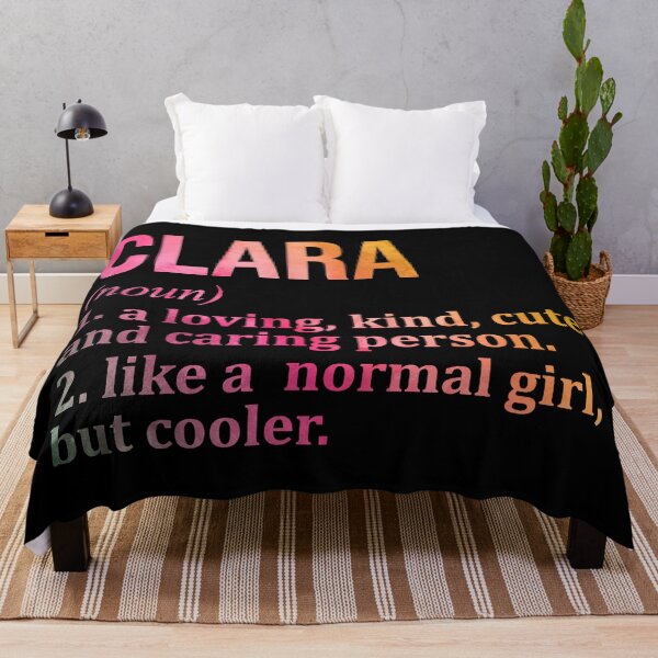 Item preview, Clara Name Definition in Watercolor designed and sold by XCIV.