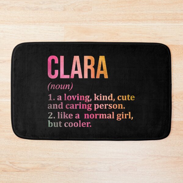 Item preview, Clara Name Definition in Watercolor designed and sold by XCIV.