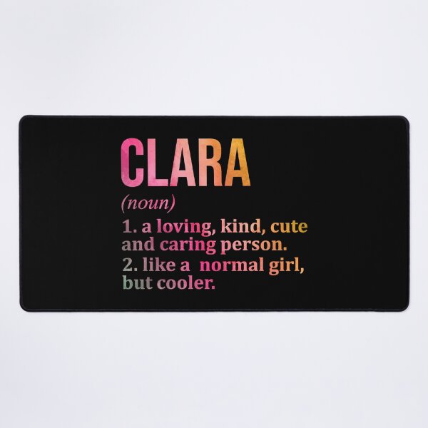 Item preview, Clara Name Definition in Watercolor designed and sold by XCIV.