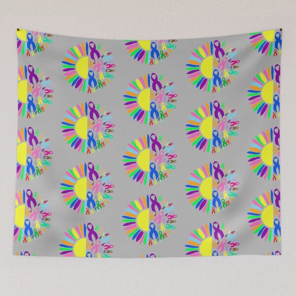 Item preview, Awareness Ribbon Flower designed and sold by CaitlynConnor.