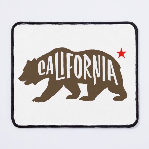 Item preview, California brown bear state flag similarities  designed and sold by adesignworld.
