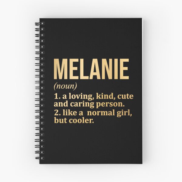 Item preview, Melanie Name Definition in Gold designed and sold by XCIV.