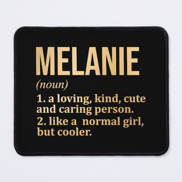 Item preview, Melanie Name Definition in Gold designed and sold by XCIV.
