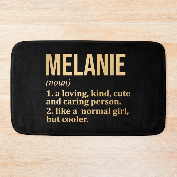 Item preview, Melanie Name Definition in Gold designed and sold by XCIV.