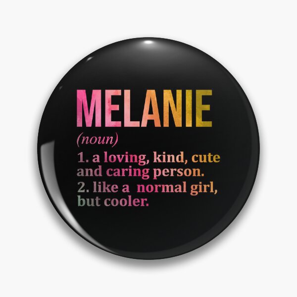 Item preview, Melanie Name Definition in Watercolor designed and sold by XCIV.