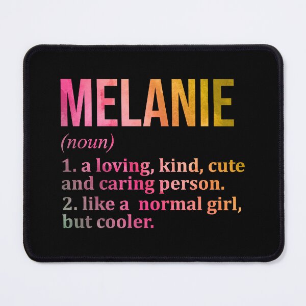 Item preview, Melanie Name Definition in Watercolor designed and sold by XCIV.