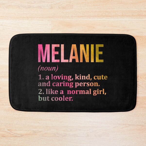 Item preview, Melanie Name Definition in Watercolor designed and sold by XCIV.