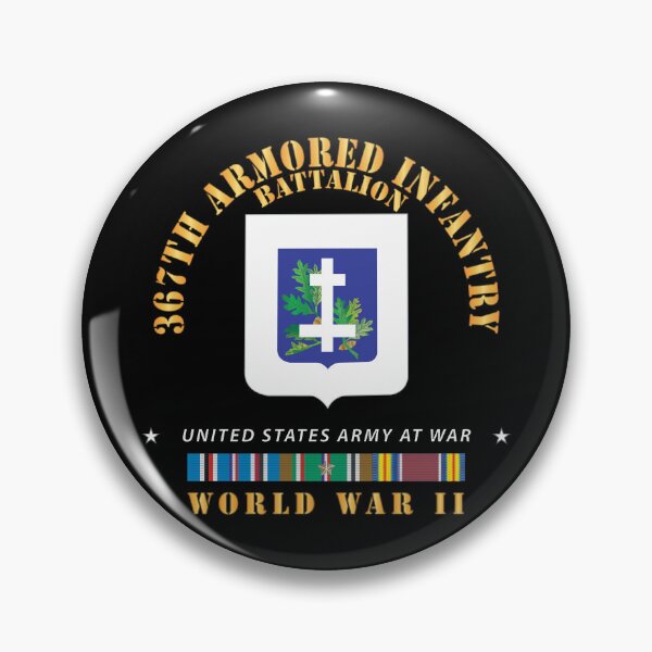 Item preview, 367th Armored Infantry Battalion - DUI  w EUR SVC X 300 designed and sold by Military Insignia Products.