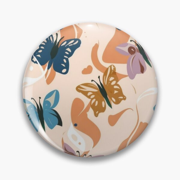 Item preview, Light Summer pattern, skin-tone matching, personal color analysis, PCA, butterflies designed and sold by look4seasons.