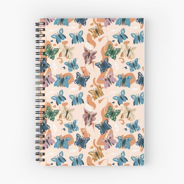 Item preview, Light Summer pattern, skin-tone matching, personal color analysis, PCA, butterflies designed and sold by look4seasons.