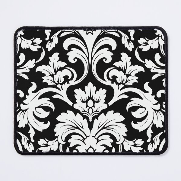 Item preview, Diva Black and White Damask Patterns 2 designed and sold by GrinGalore.