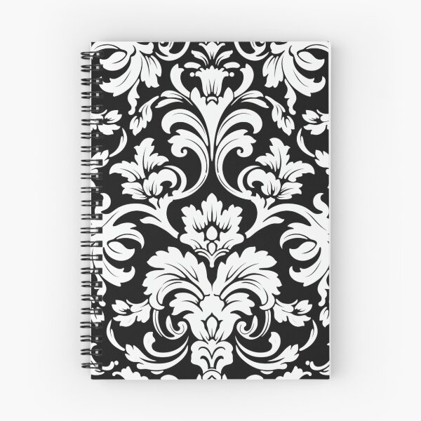 Item preview, Diva Black and White Damask Patterns 2 designed and sold by GrinGalore.