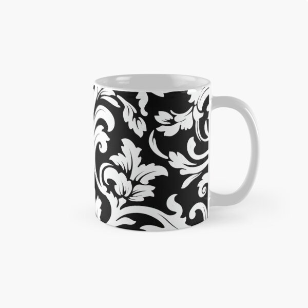 Item preview, Diva Black and White Damask Patterns 2 designed and sold by GrinGalore.