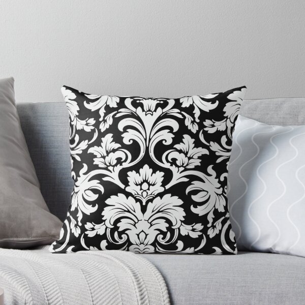 Item preview, Diva Black and White Damask Patterns 2 designed and sold by GrinGalore.