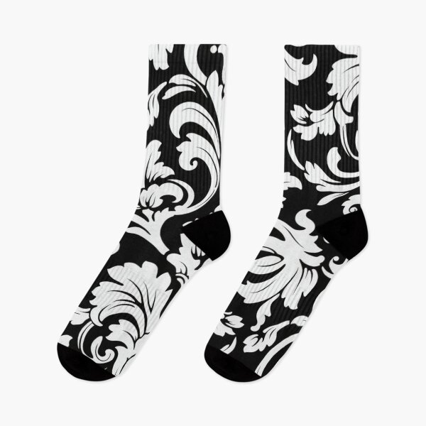 Item preview, Diva Black and White Damask Patterns 2 designed and sold by GrinGalore.