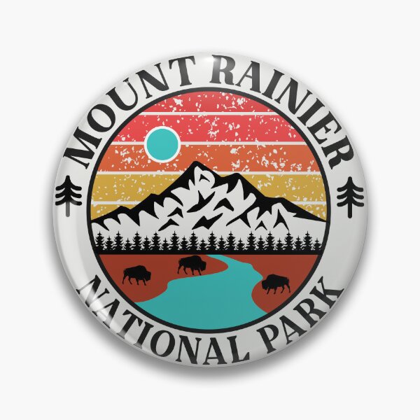 Item preview, Mount Rainier National Park-Vintage designed and sold by nature-space.